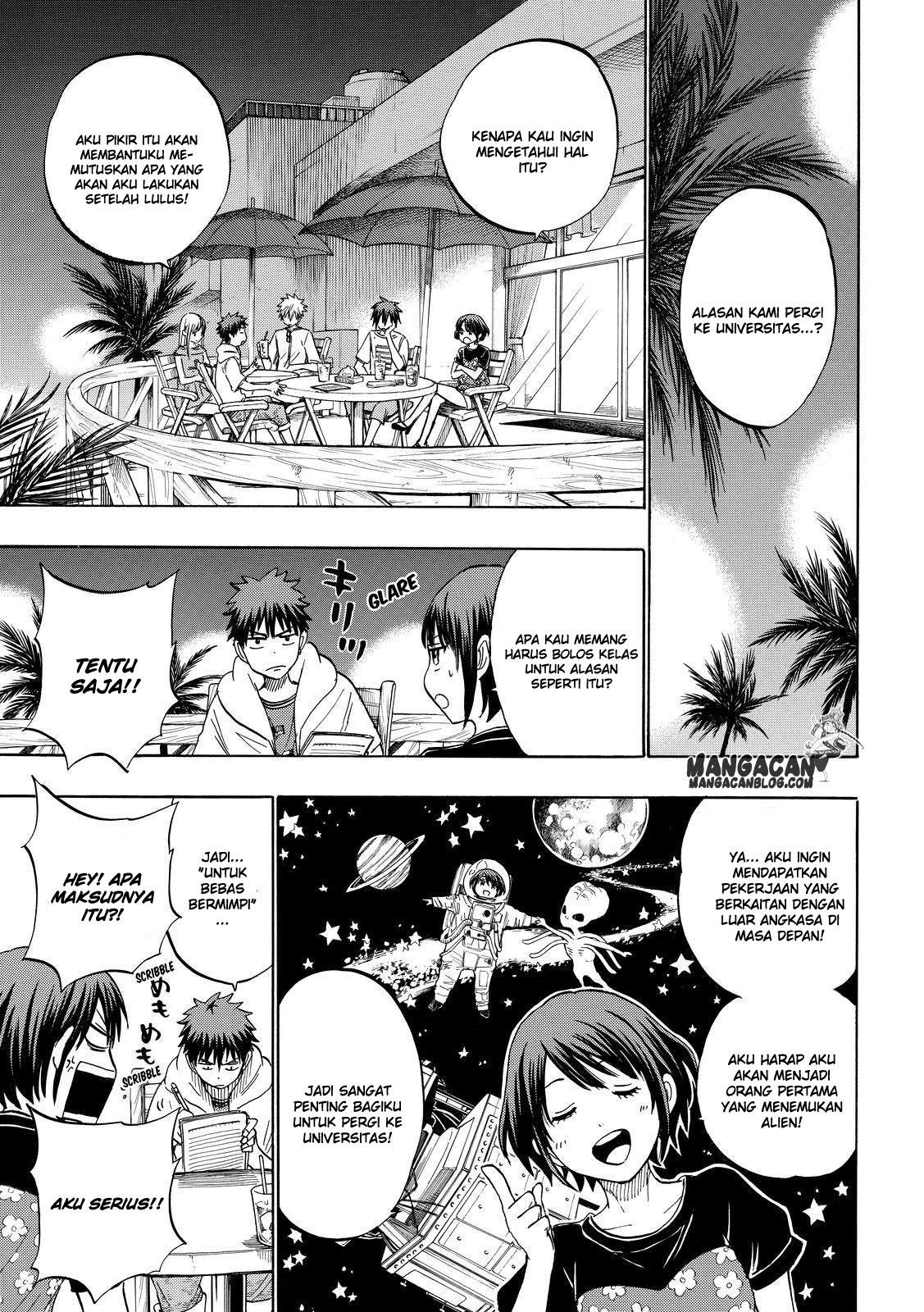 Yamada-kun to 7-nin no Majo Chapter 228 Gambar 7