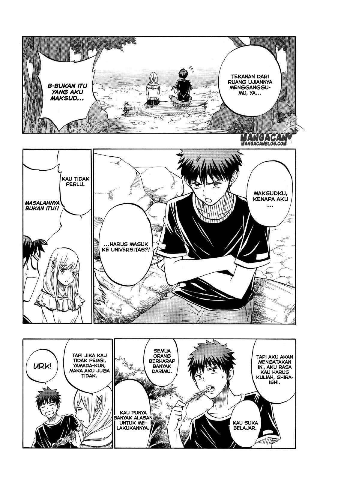 Yamada-kun to 7-nin no Majo Chapter 227 Gambar 16