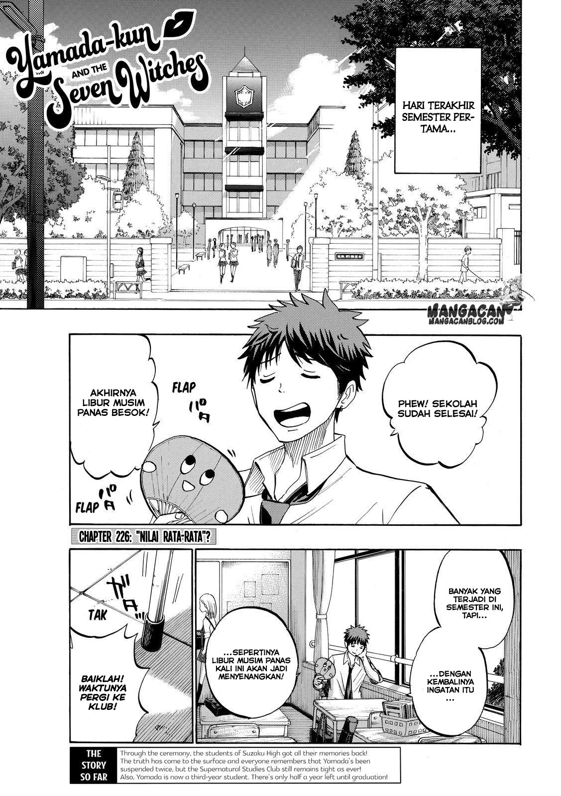 Baca Komik Yamada-kun to 7-nin no Majo Chapter 226 Gambar 1