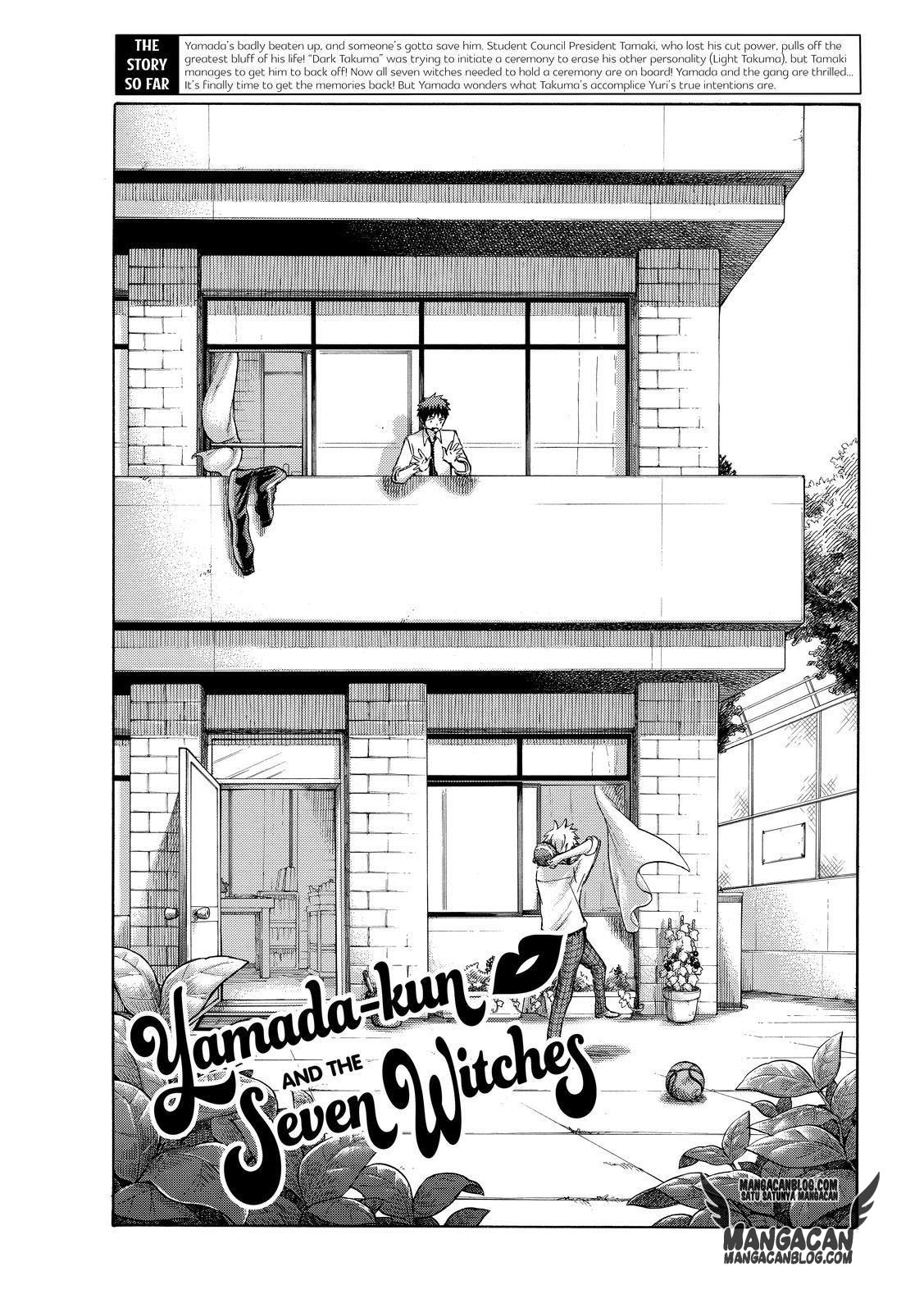 Baca Komik Yamada-kun to 7-nin no Majo Chapter 223 Gambar 1