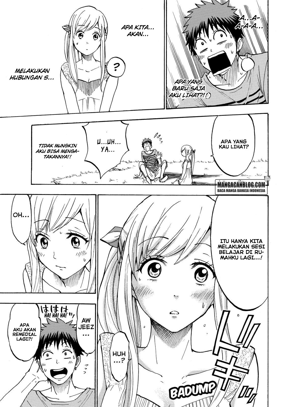 Yamada-kun to 7-nin no Majo Chapter 205 Gambar 19