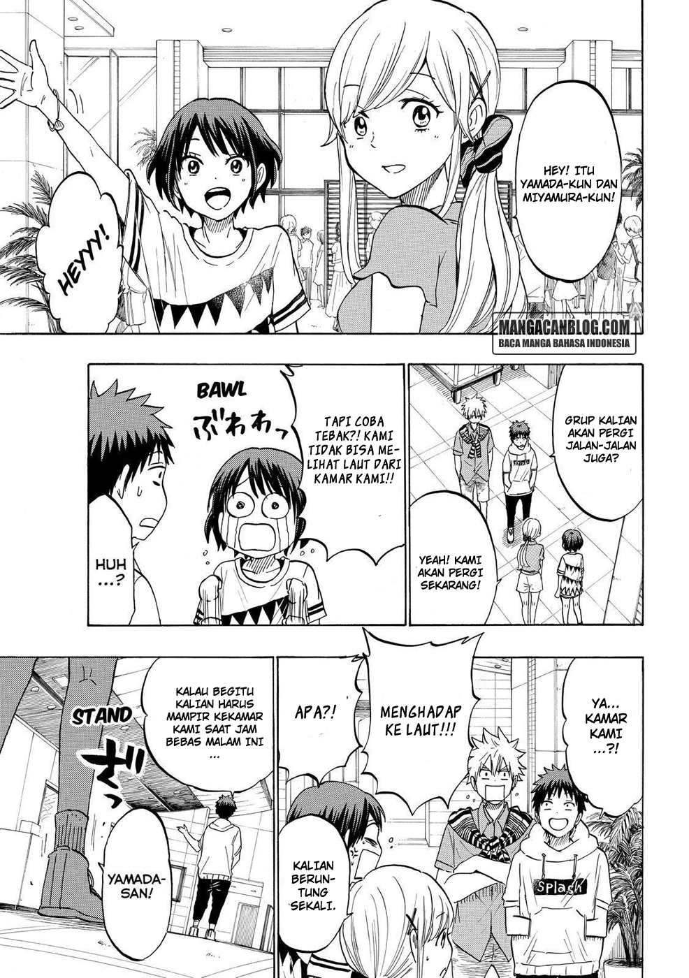 Yamada-kun to 7-nin no Majo Chapter 200 Gambar 10