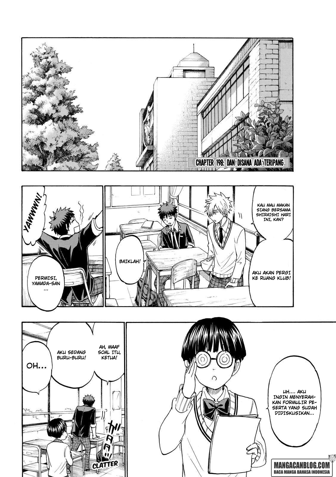 Baca Manga Yamada-kun to 7-nin no Majo Chapter 198 Gambar 2