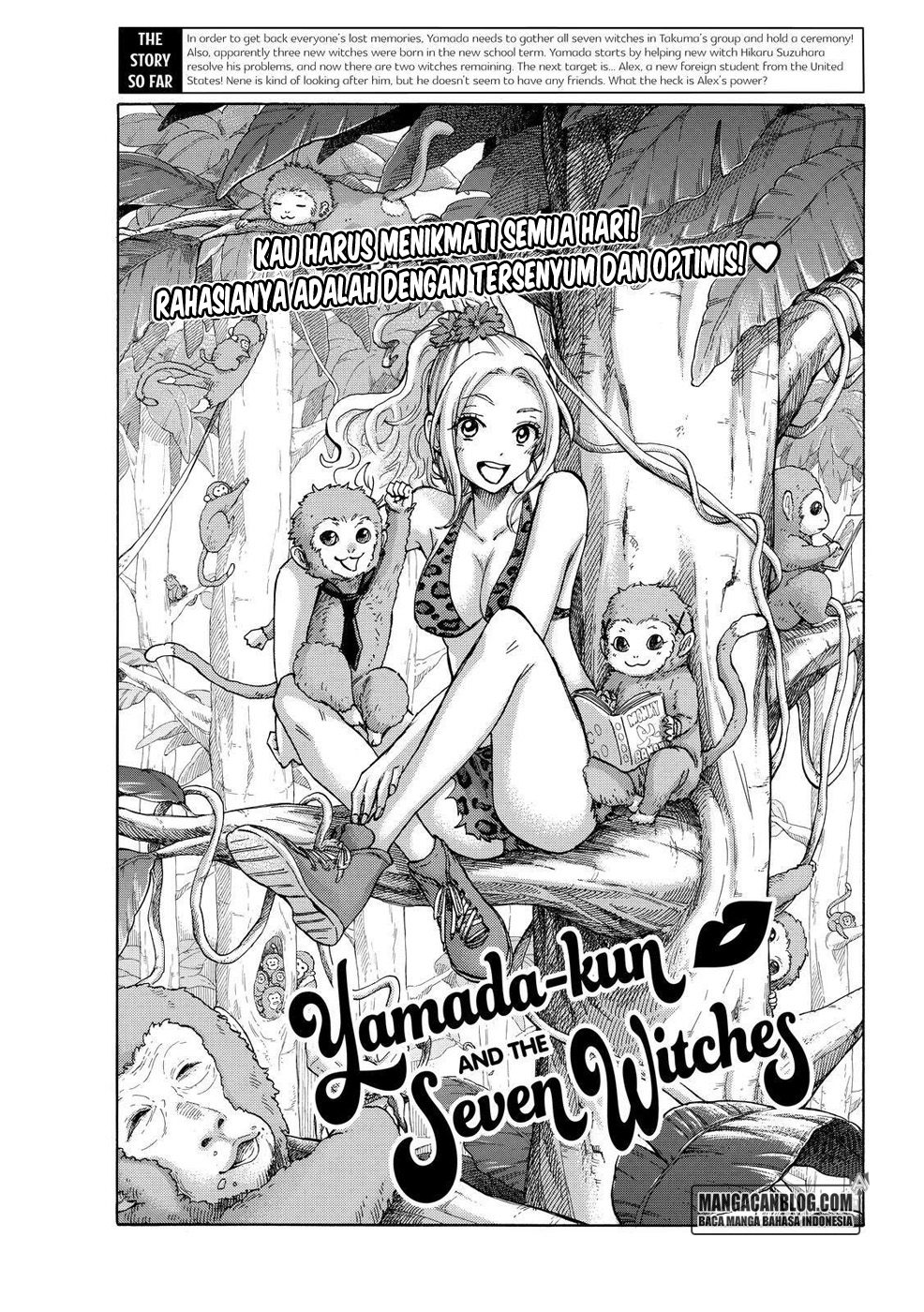 Baca Komik Yamada-kun to 7-nin no Majo Chapter 196 Gambar 1