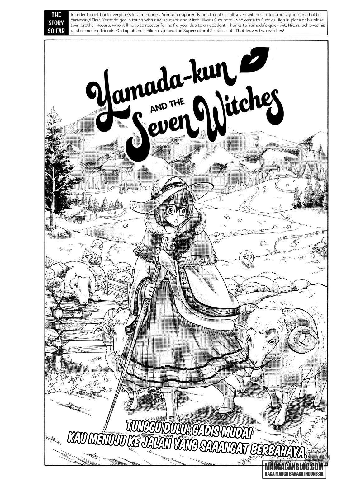 Baca Komik Yamada-kun to 7-nin no Majo Chapter 195 Gambar 1