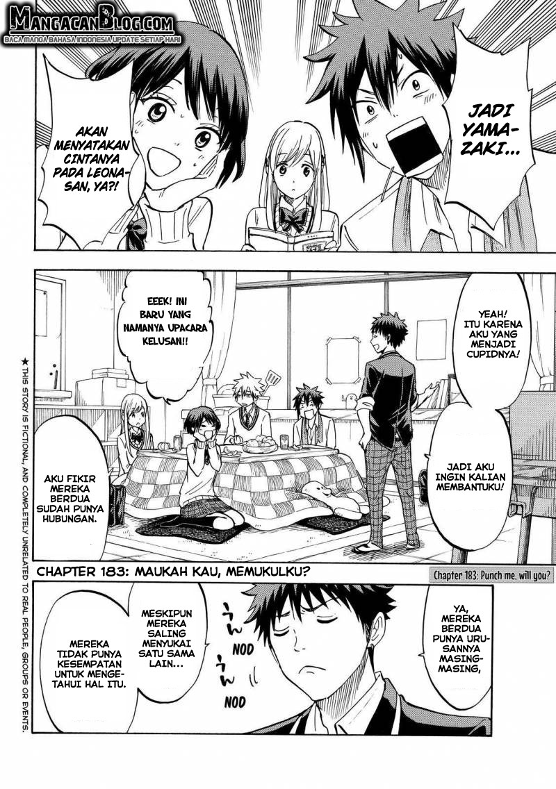Baca Manga Yamada-kun to 7-nin no Majo Chapter 183 Gambar 2