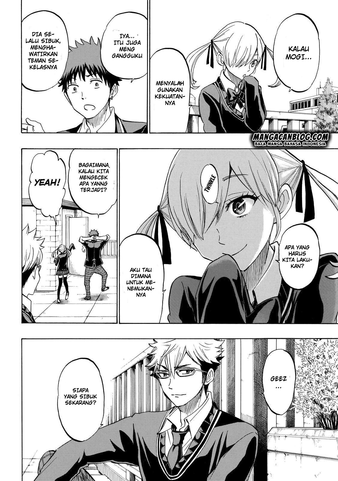 Yamada-kun to 7-nin no Majo Chapter 175 Gambar 8