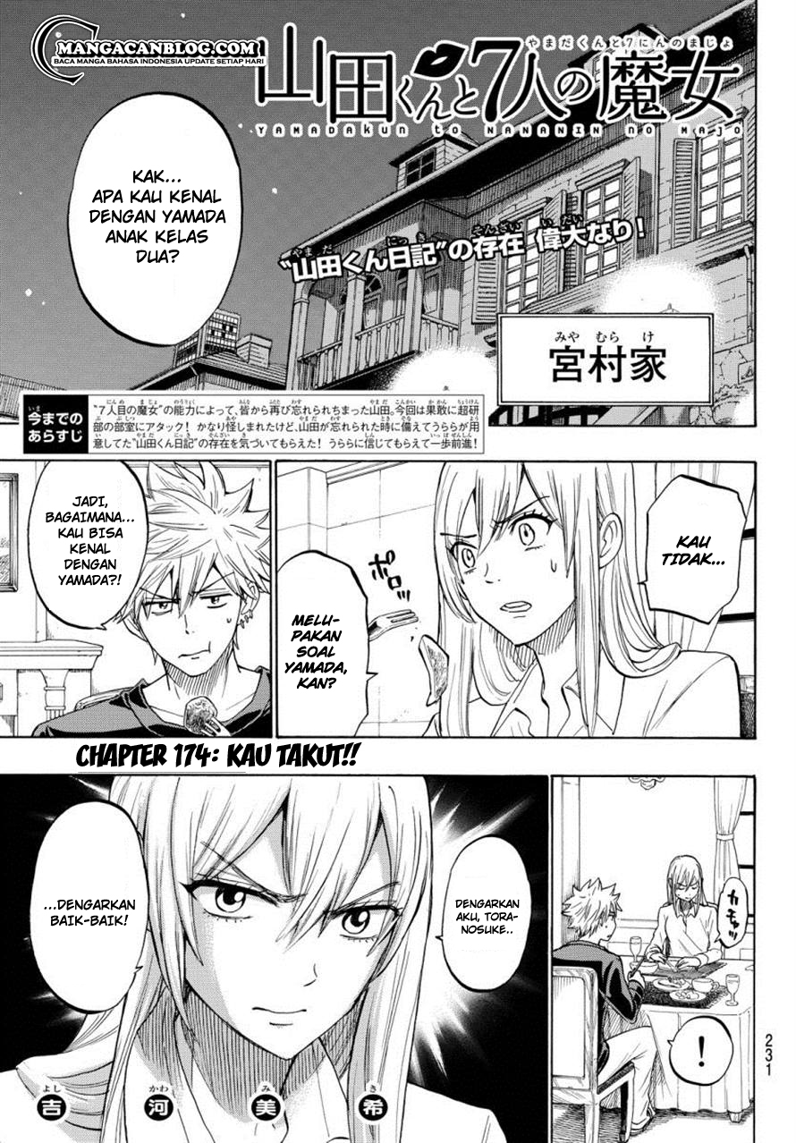 Baca Komik Yamada-kun to 7-nin no Majo Chapter 174 Gambar 1