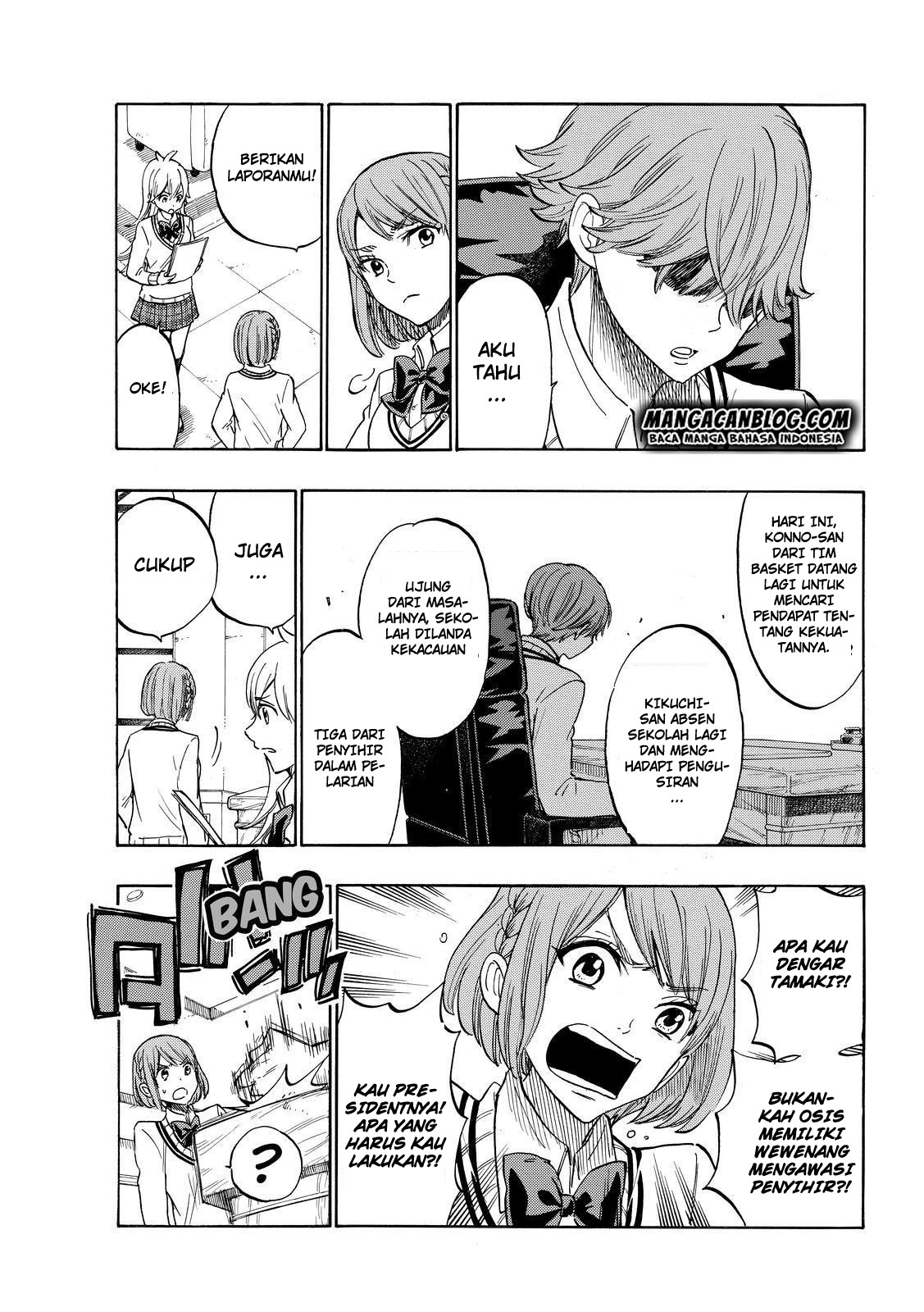 Yamada-kun to 7-nin no Majo Chapter 173 Gambar 16