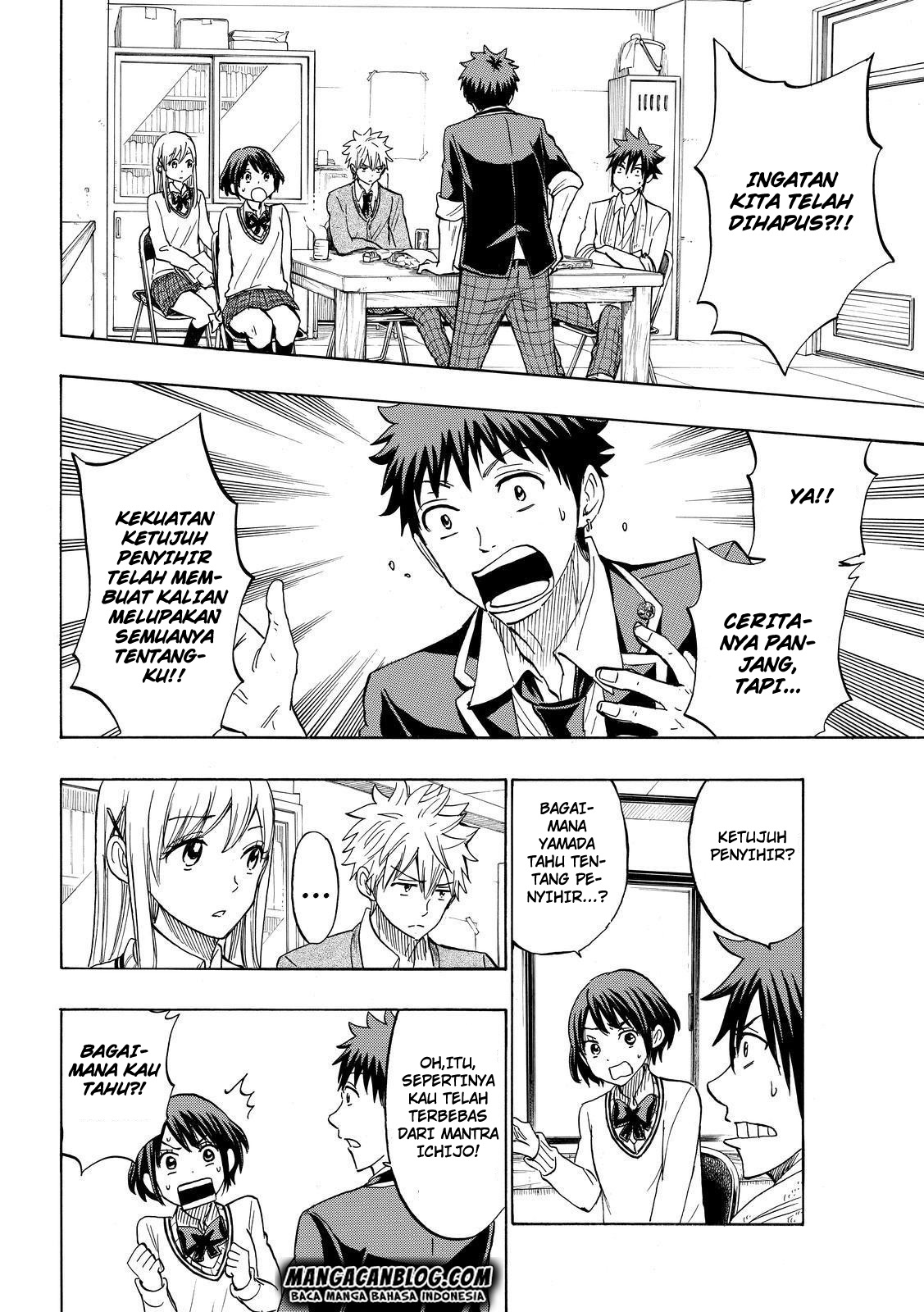 Yamada-kun to 7-nin no Majo Chapter 173 Gambar 5