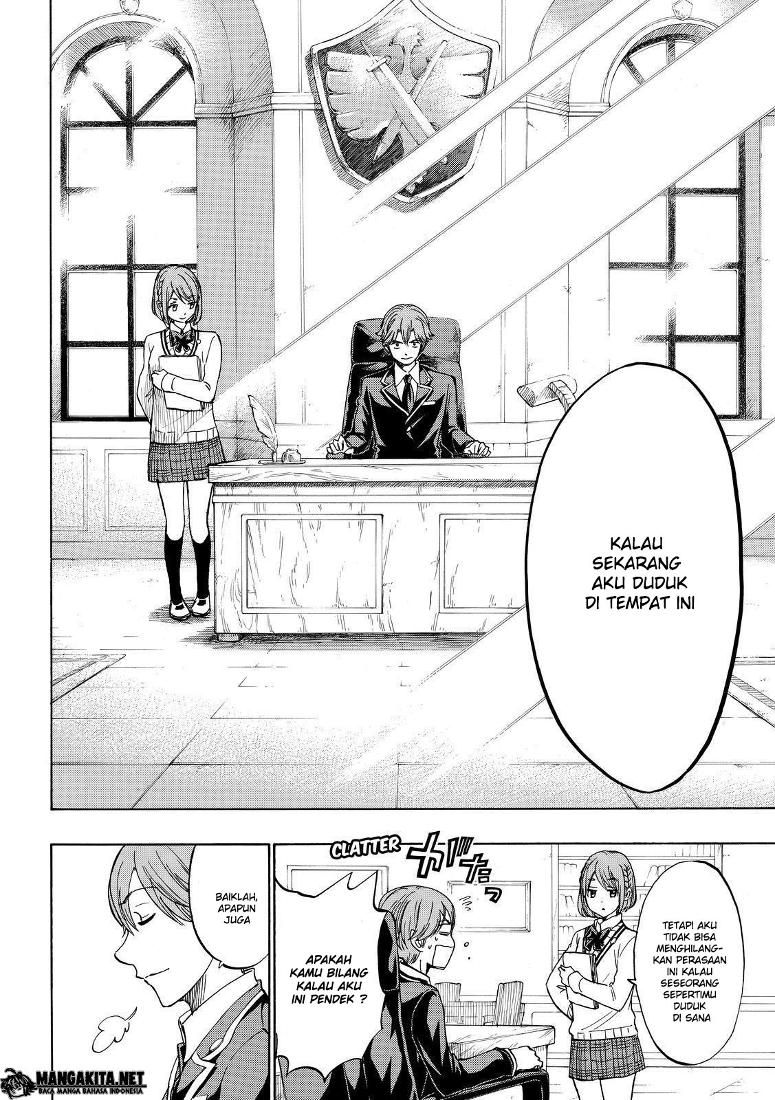 Yamada-kun to 7-nin no Majo Chapter 172 Gambar 19