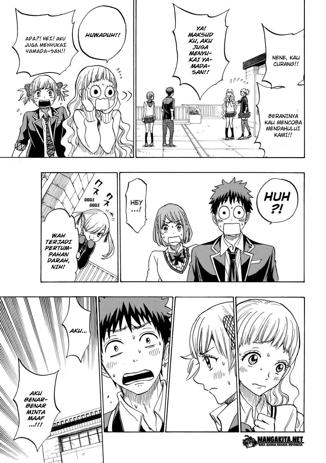 Yamada-kun to 7-nin no Majo Chapter 171 Gambar 16