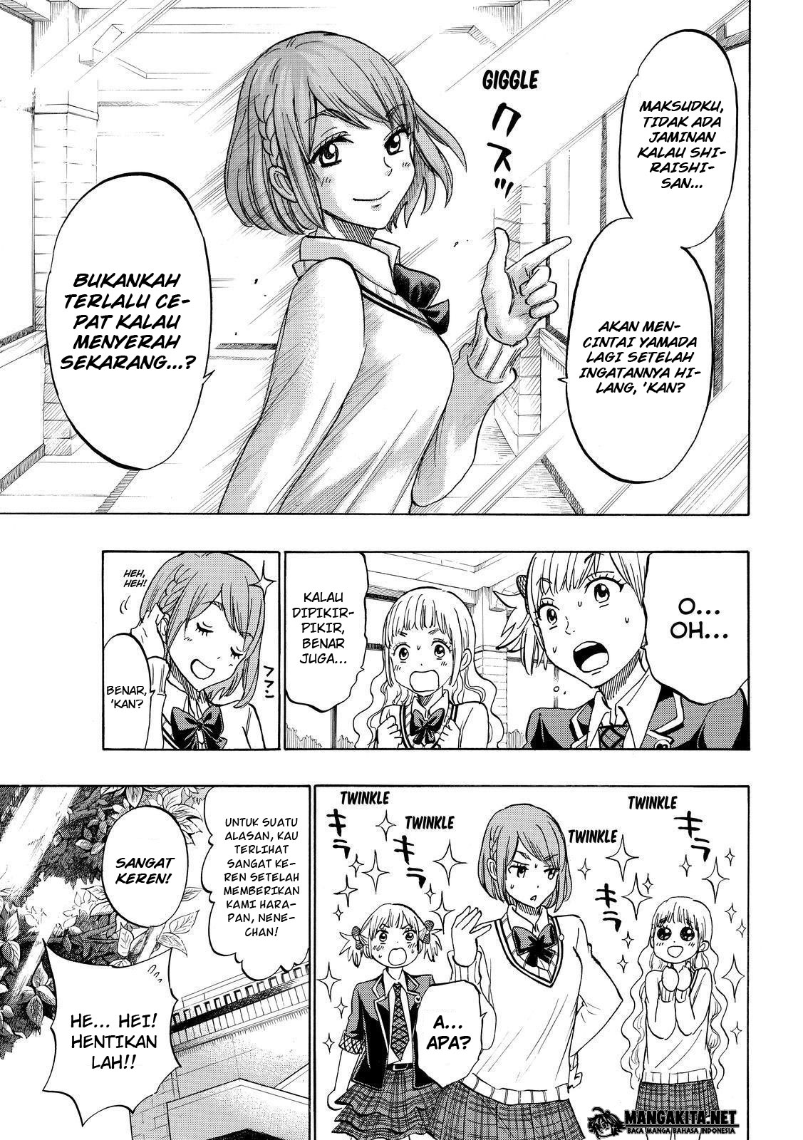 Yamada-kun to 7-nin no Majo Chapter 171 Gambar 18