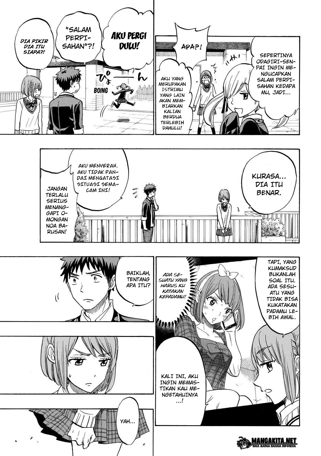 Yamada-kun to 7-nin no Majo Chapter 171 Gambar 8