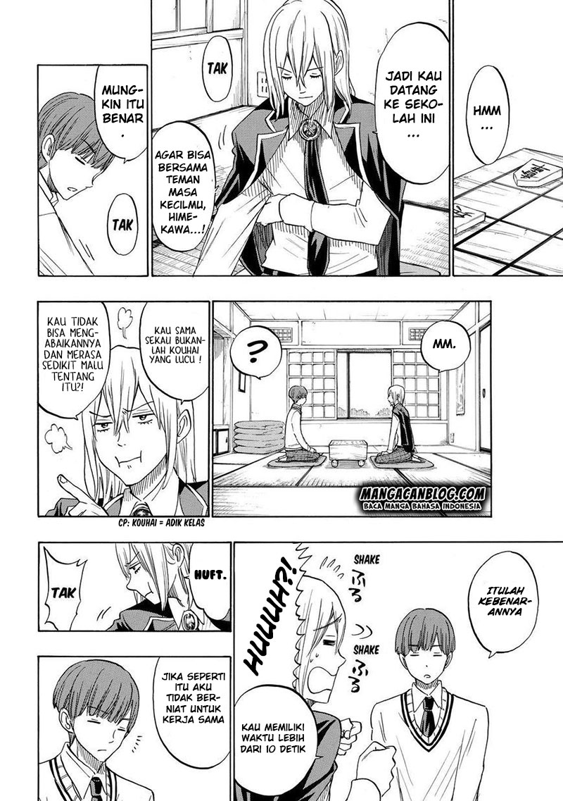 Yamada-kun to 7-nin no Majo Chapter 168 Gambar 14