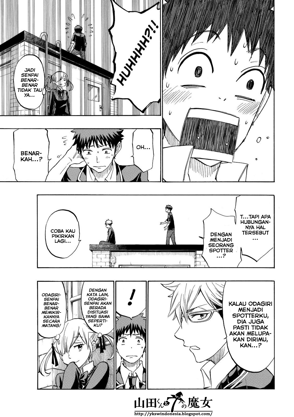 Yamada-kun to 7-nin no Majo Chapter 167 Gambar 16