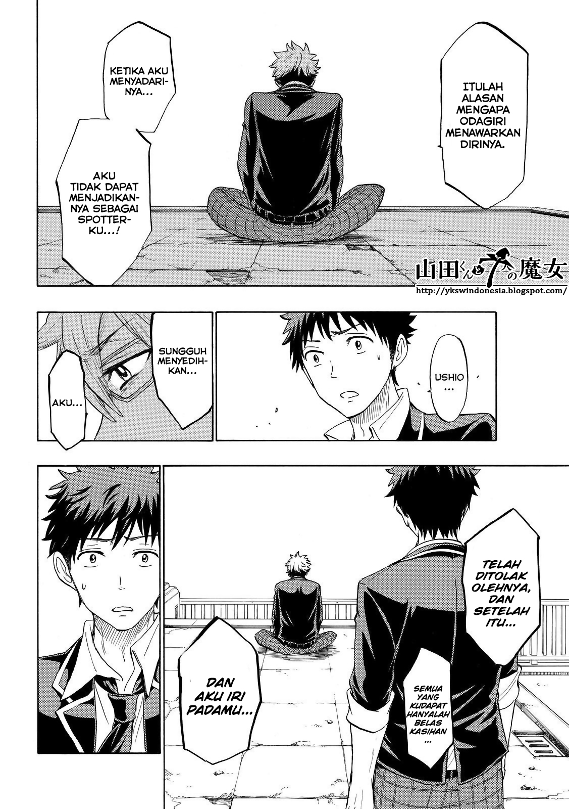 Yamada-kun to 7-nin no Majo Chapter 167 Gambar 17