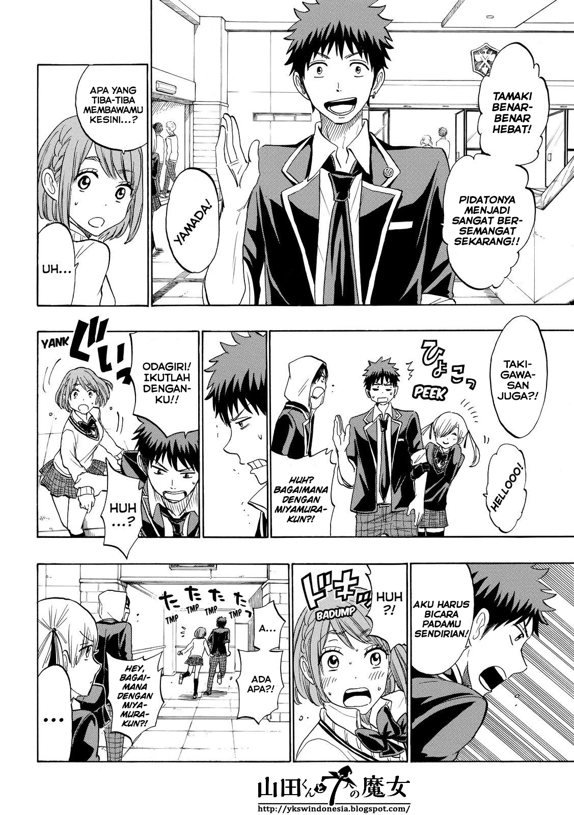 Yamada-kun to 7-nin no Majo Chapter 167 Gambar 5