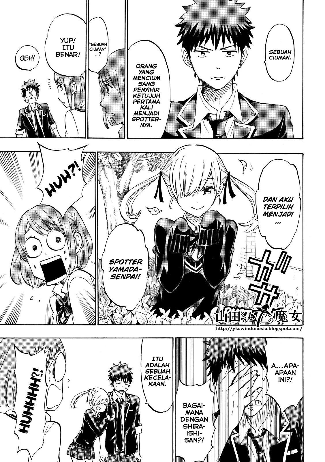 Yamada-kun to 7-nin no Majo Chapter 167 Gambar 8