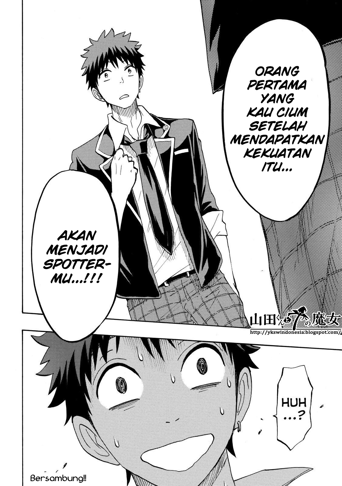 Yamada-kun to 7-nin no Majo Chapter 166 Gambar 20