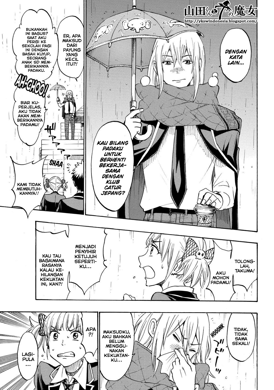 Yamada-kun to 7-nin no Majo Chapter 165 Gambar 11