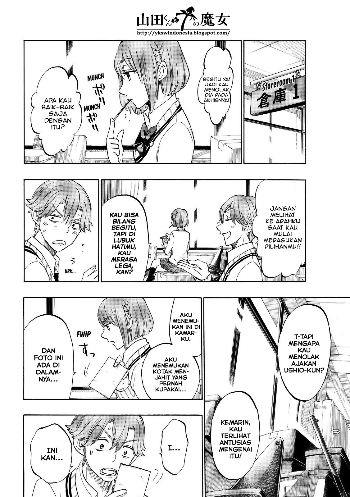 Yamada-kun to 7-nin no Majo Chapter 164 Gambar 19