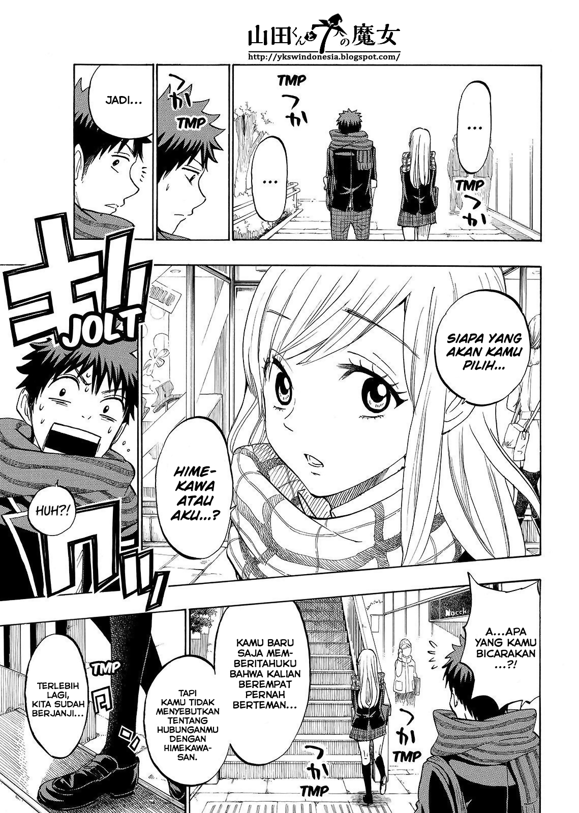 Yamada-kun to 7-nin no Majo Chapter 163 Gambar 10