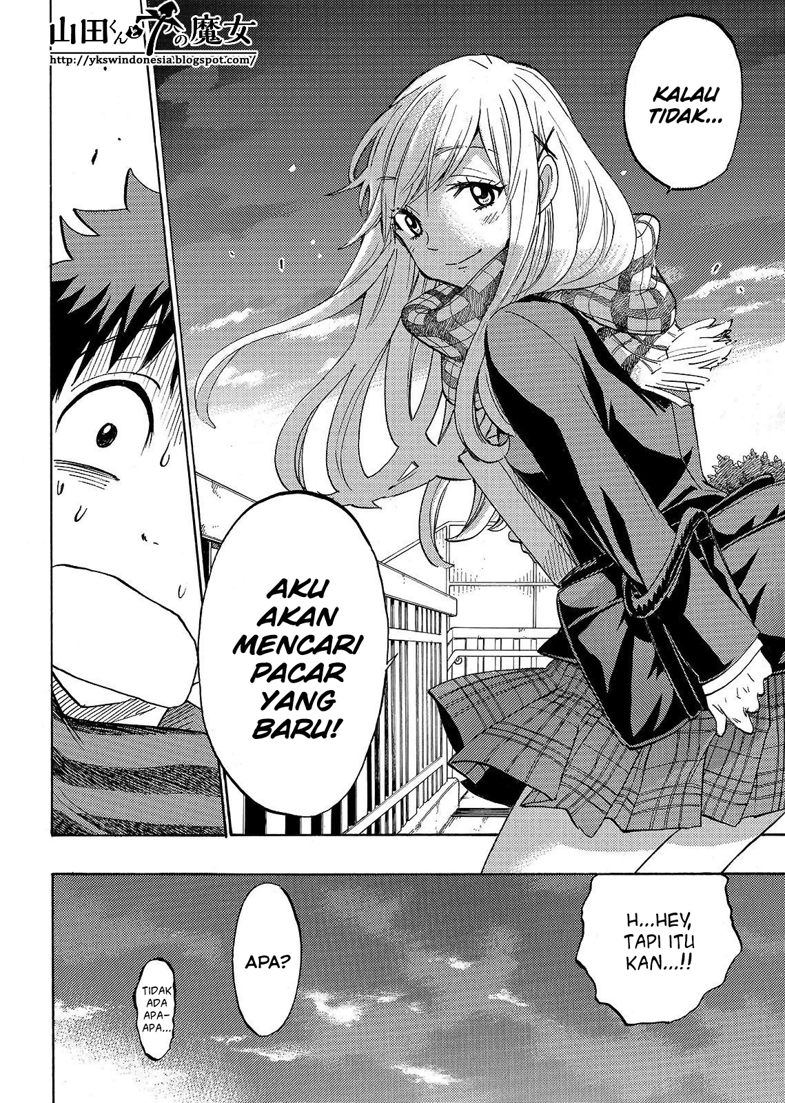 Yamada-kun to 7-nin no Majo Chapter 163 Gambar 17