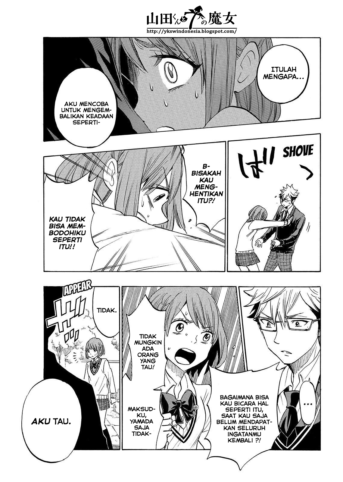 Yamada-kun to 7-nin no Majo Chapter 163 Gambar 20