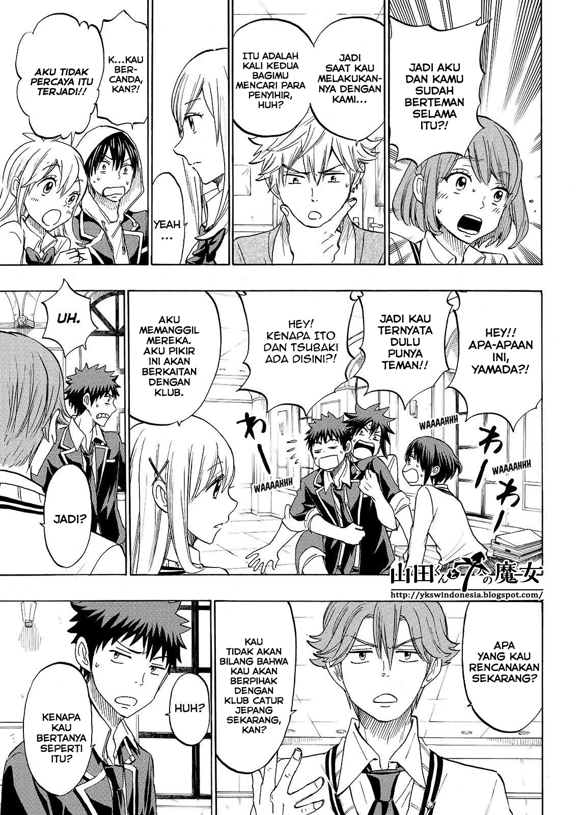 Yamada-kun to 7-nin no Majo Chapter 163 Gambar 4