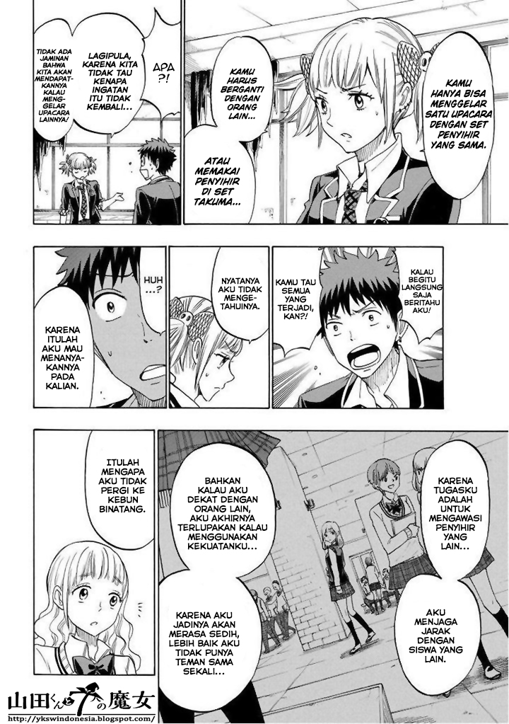 Yamada-kun to 7-nin no Majo Chapter 162 Gambar 17