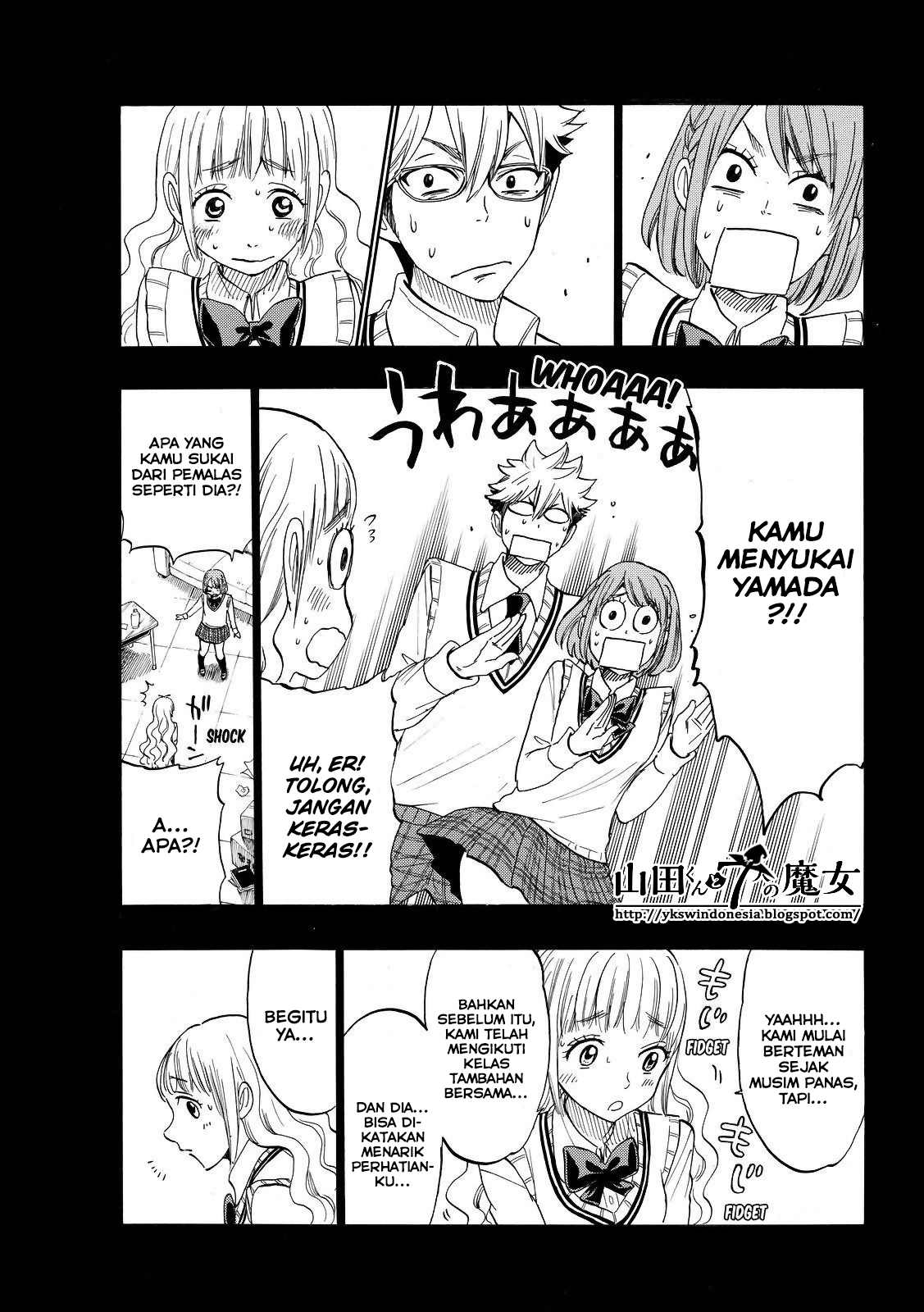 Yamada-kun to 7-nin no Majo Chapter 161 Gambar 23