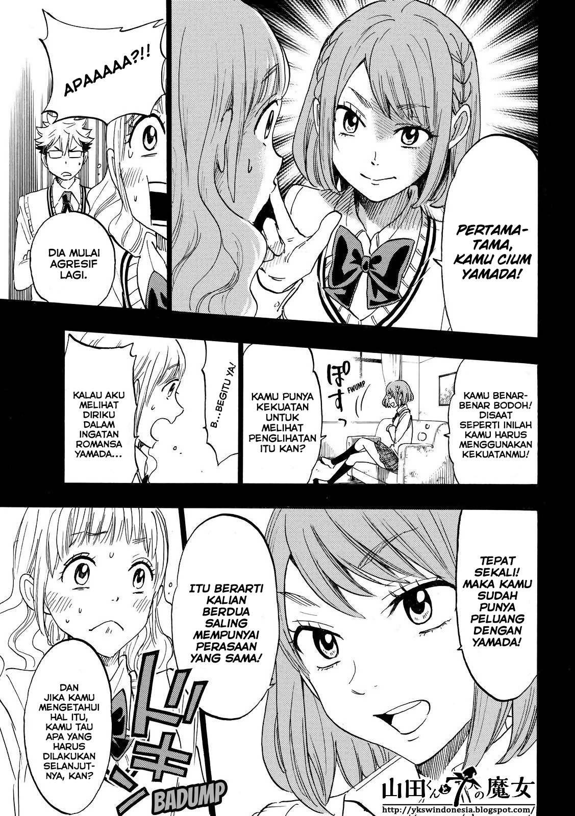 Yamada-kun to 7-nin no Majo Chapter 161 Gambar 25