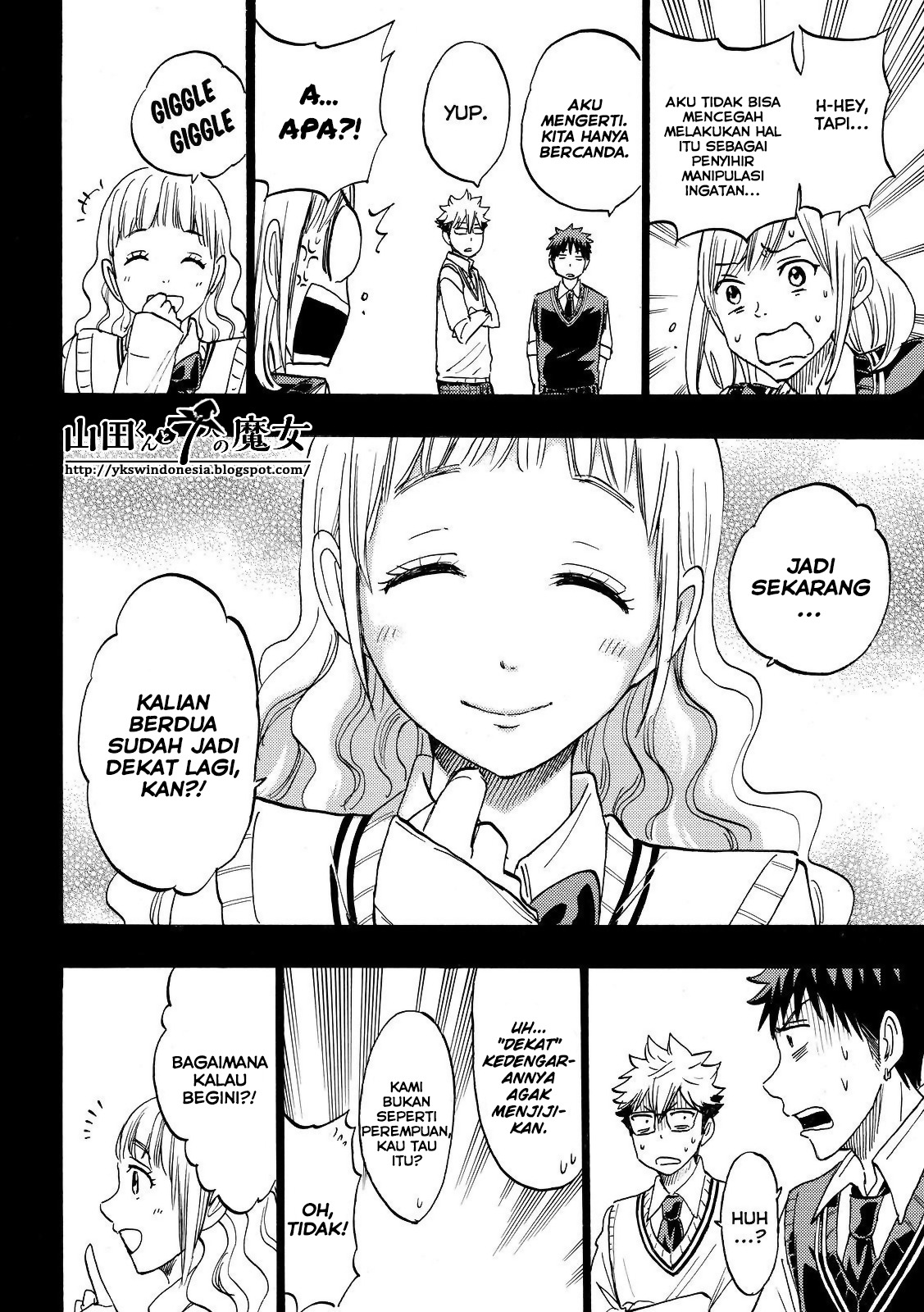 Yamada-kun to 7-nin no Majo Chapter 160 Gambar 19