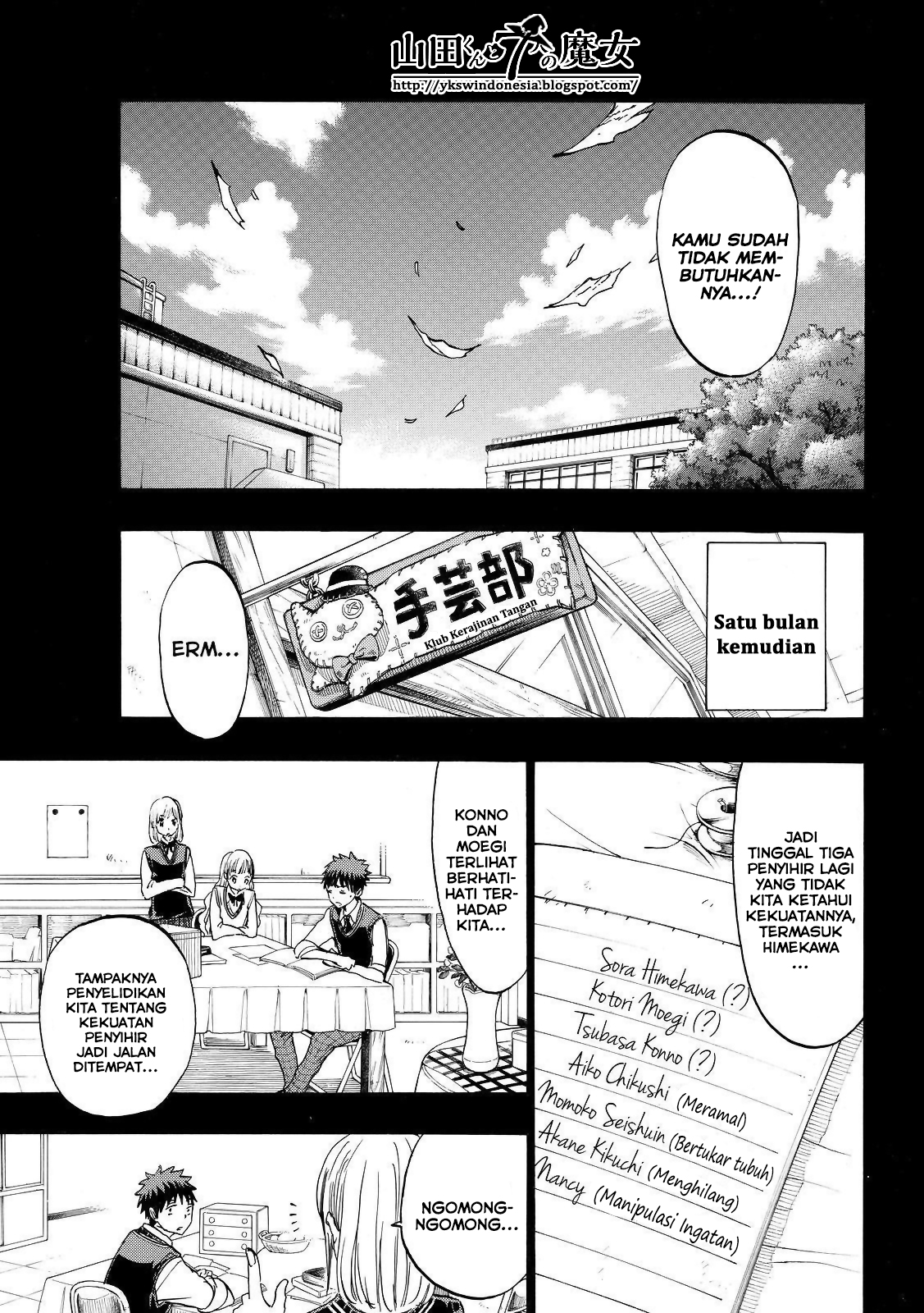 Yamada-kun to 7-nin no Majo Chapter 159 Gambar 11
