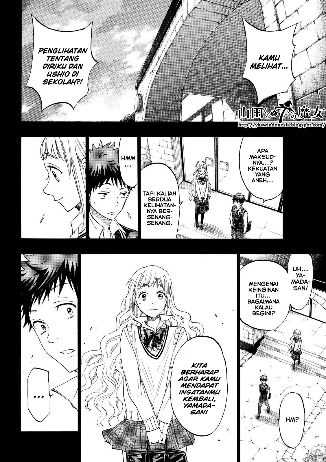 Yamada-kun to 7-nin no Majo Chapter 159 Gambar 26