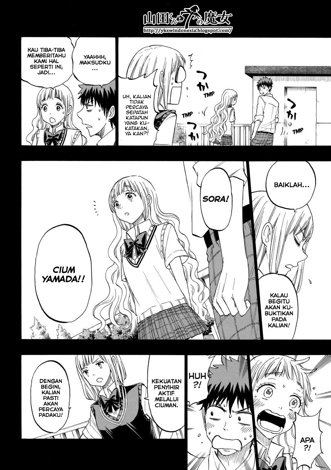 Yamada-kun to 7-nin no Majo Chapter 159 Gambar 4