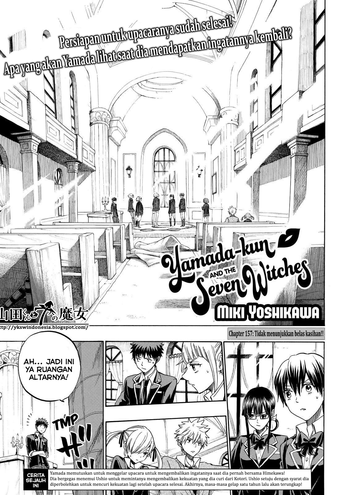 Baca Manga Yamada-kun to 7-nin no Majo Chapter 157 Gambar 2