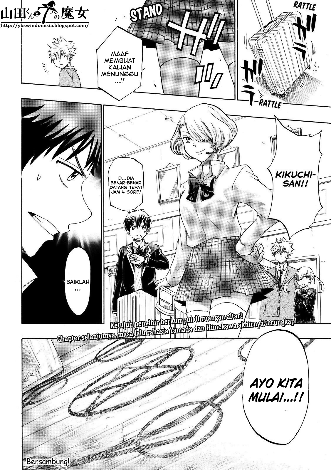 Yamada-kun to 7-nin no Majo Chapter 156 Gambar 21