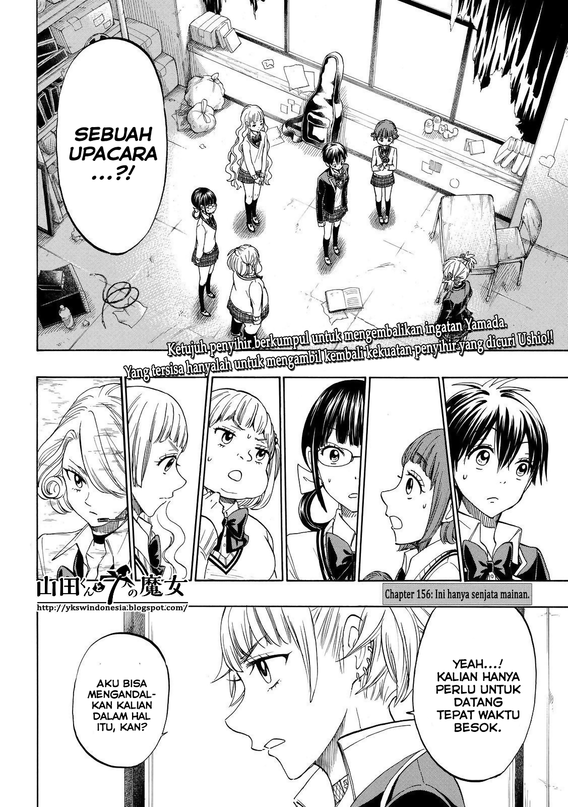 Yamada-kun to 7-nin no Majo Chapter 156 Gambar 3