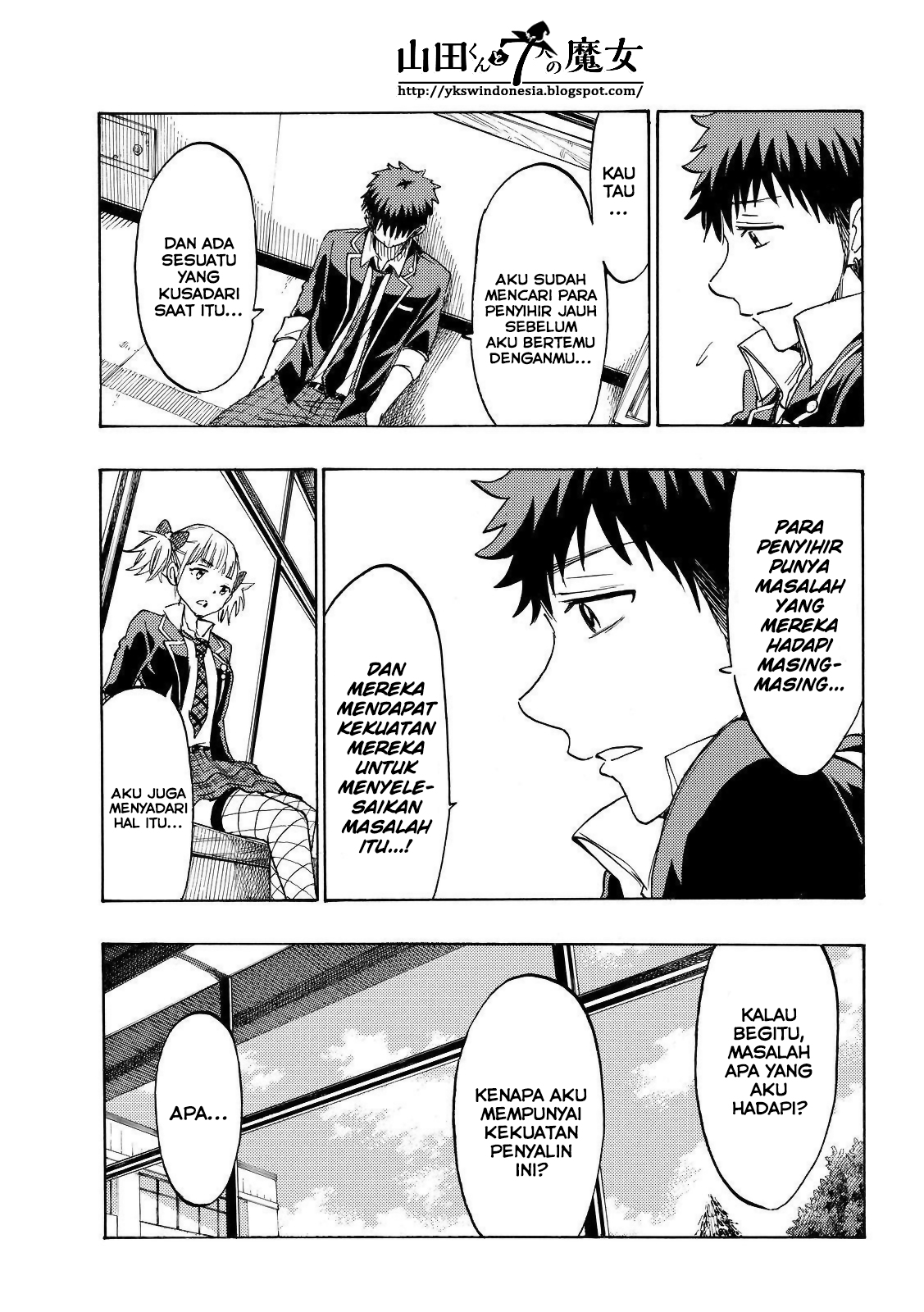 Yamada-kun to 7-nin no Majo Chapter 155 Gambar 14