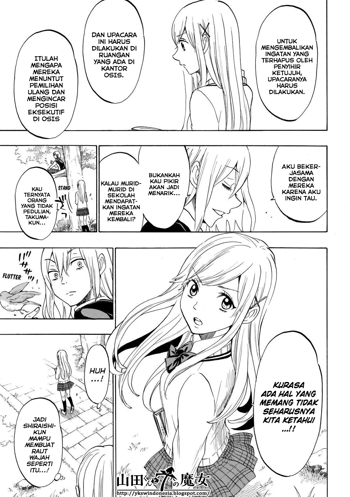 Yamada-kun to 7-nin no Majo Chapter 155 Gambar 8