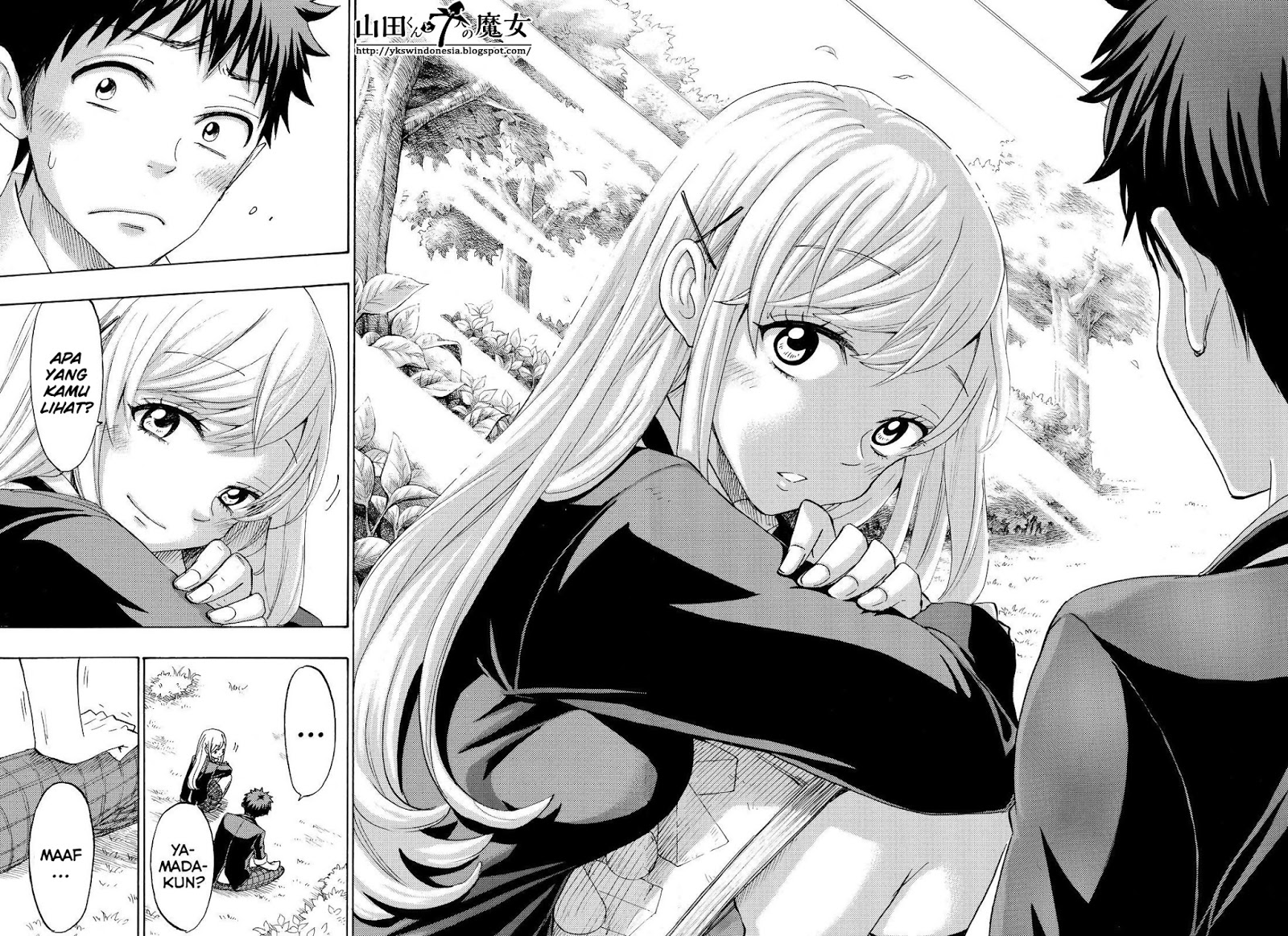 Yamada-kun to 7-nin no Majo Chapter 154 Gambar 20