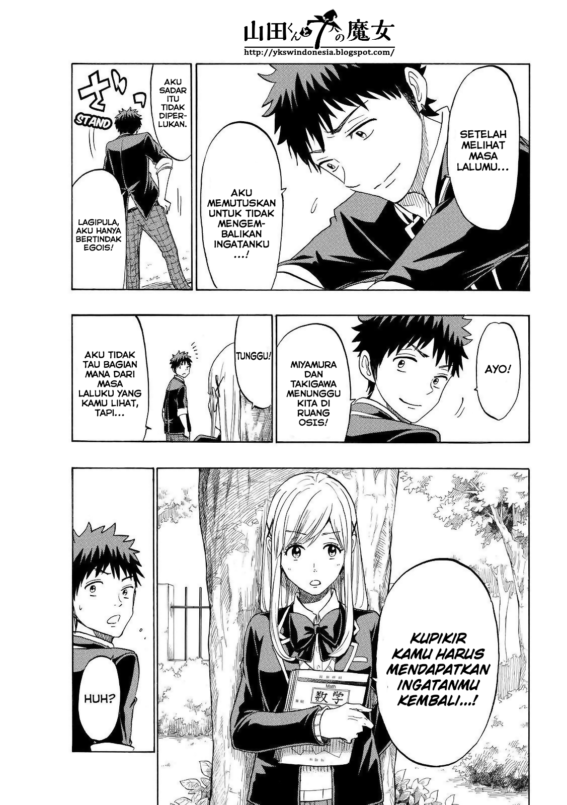 Yamada-kun to 7-nin no Majo Chapter 154 Gambar 22