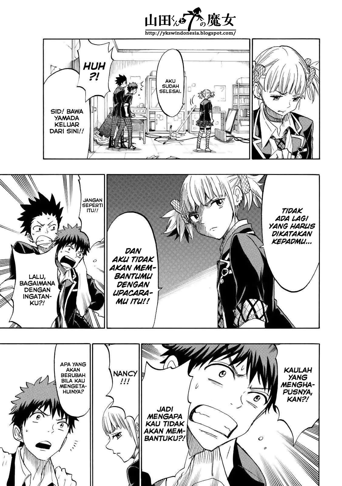 Yamada-kun to 7-nin no Majo Chapter 153 Gambar 4