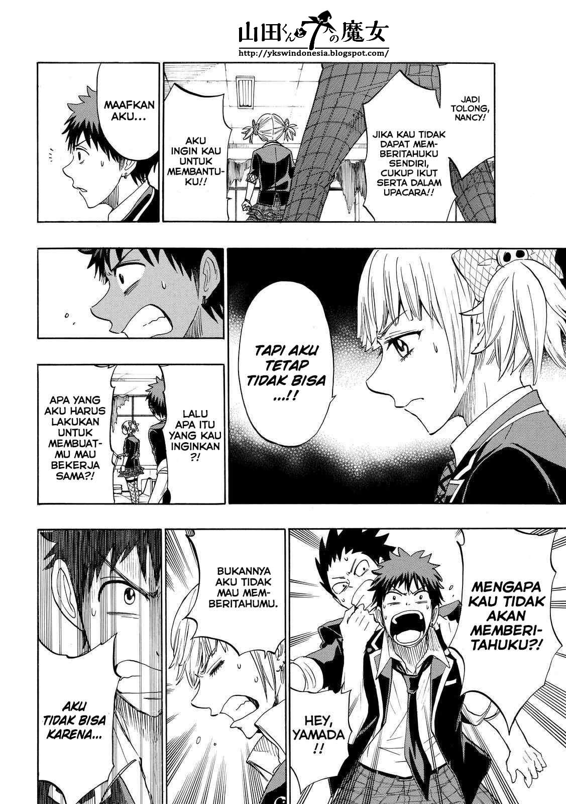 Yamada-kun to 7-nin no Majo Chapter 153 Gambar 7