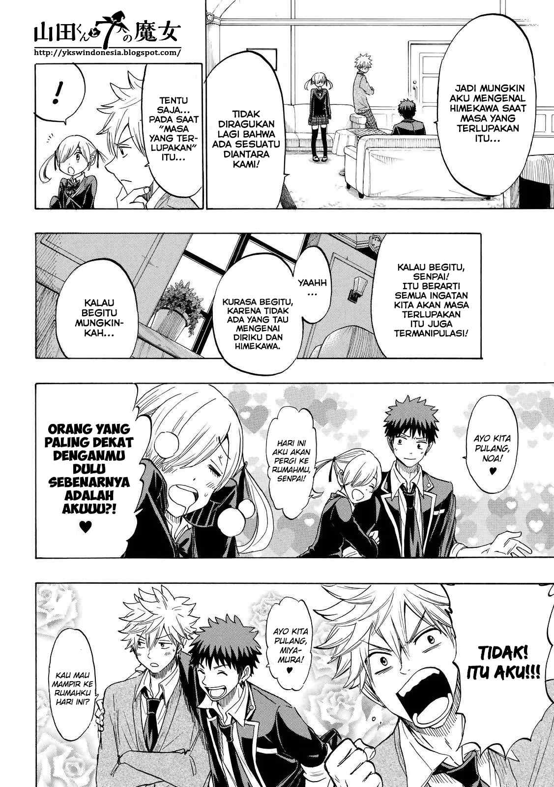 Yamada-kun to 7-nin no Majo Chapter 152 Gambar 12