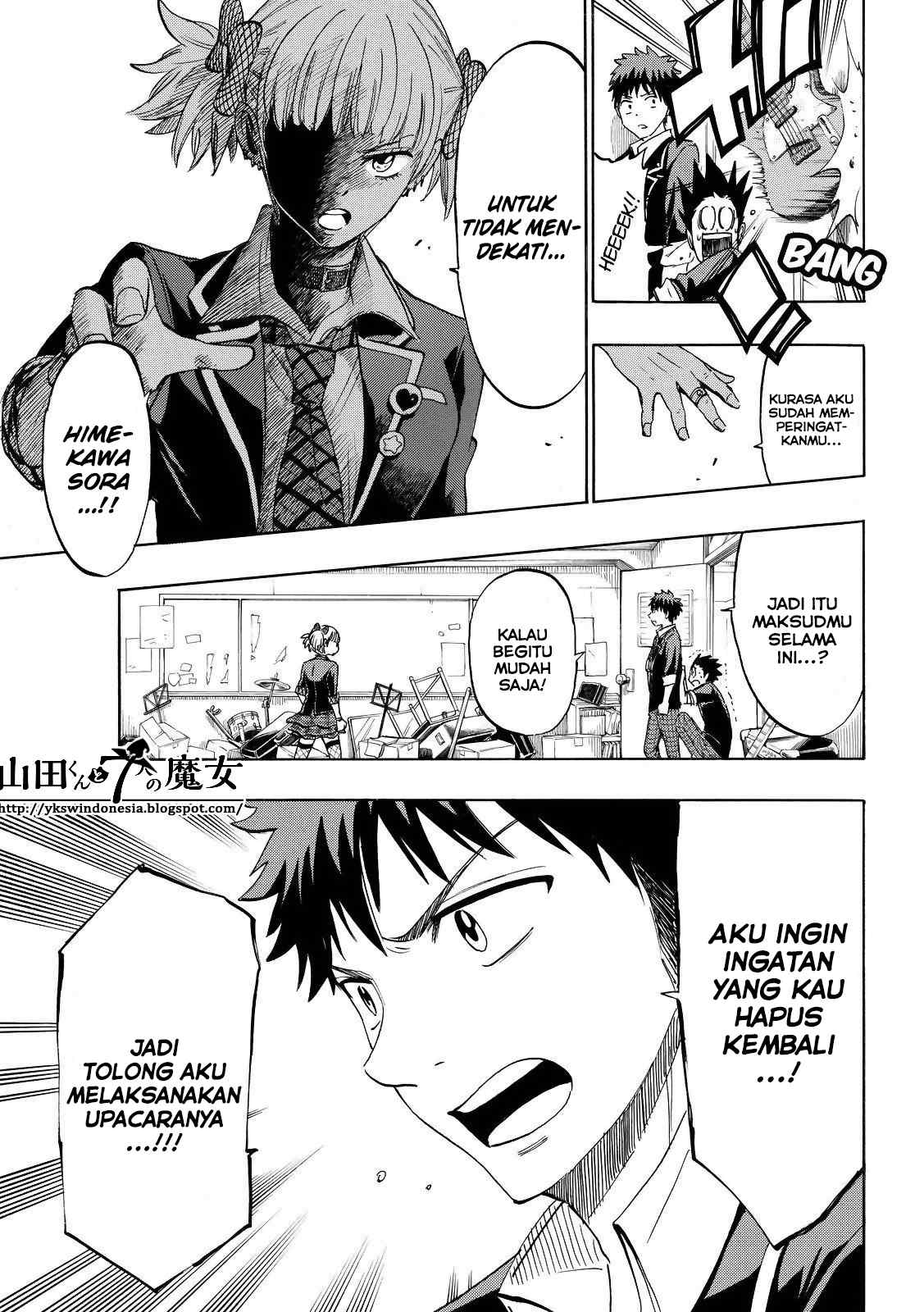 Yamada-kun to 7-nin no Majo Chapter 152 Gambar 23