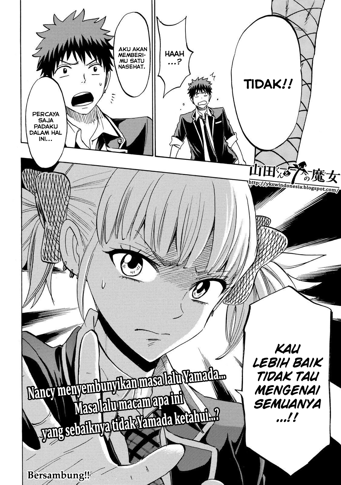 Yamada-kun to 7-nin no Majo Chapter 152 Gambar 24