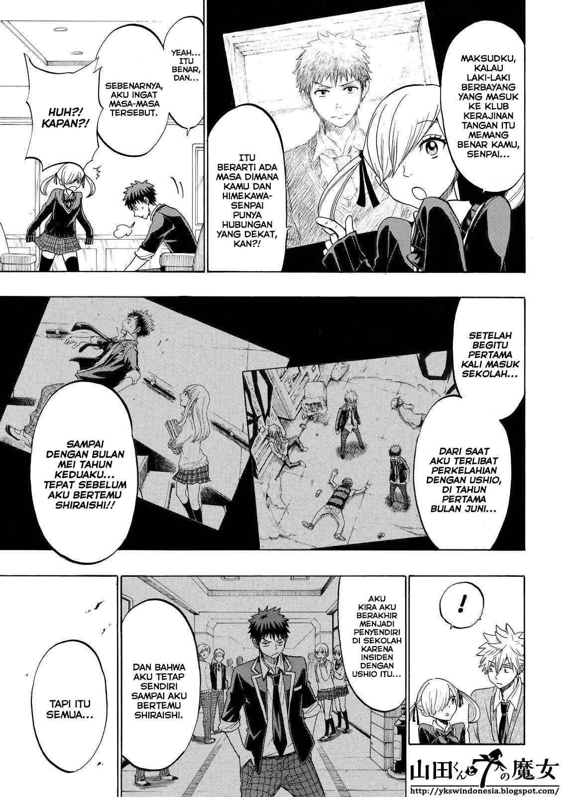 Yamada-kun to 7-nin no Majo Chapter 152 Gambar 9